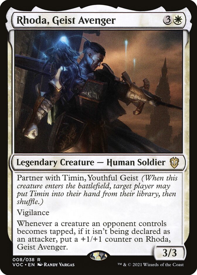 Rhoda, Vingadora dos Geists / Rhoda, Geist Avenger - Magic: The Gathering - MoxLand
