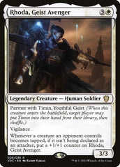 Rhoda, Vingadora dos Geists / Rhoda, Geist Avenger - Magic: The Gathering - MoxLand