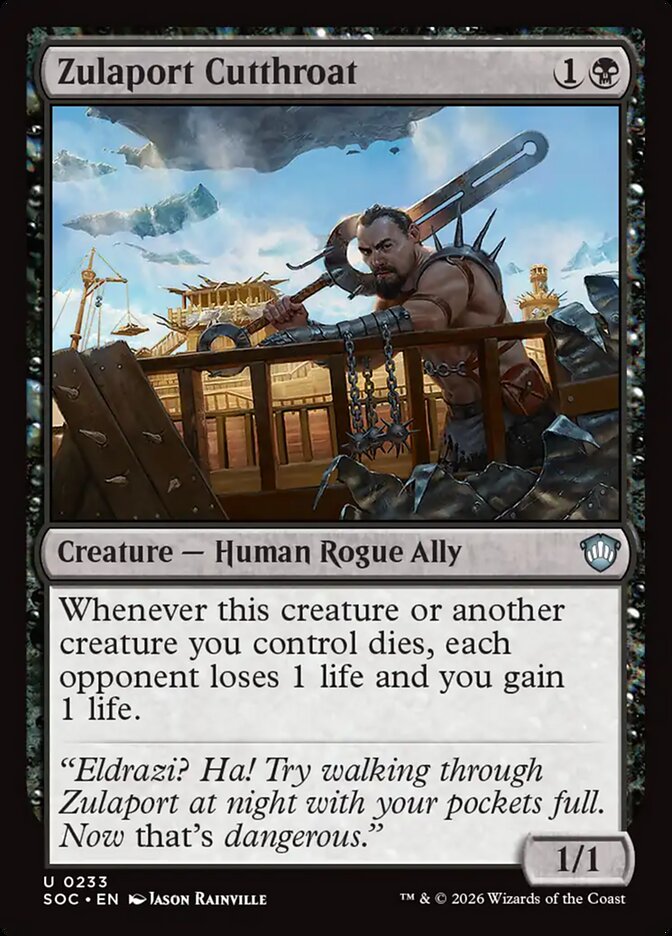 Degolador de Zulaport / Zulaport Cutthroat - Magic: The Gathering - MoxLand