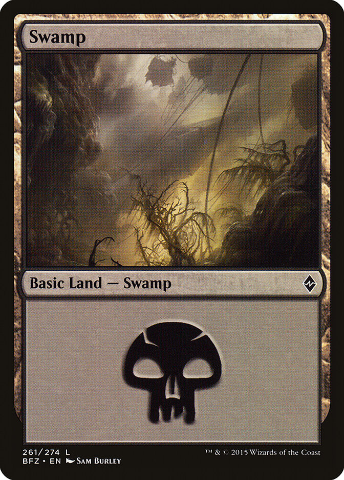 Pântano / Swamp - Magic: The Gathering - MoxLand
