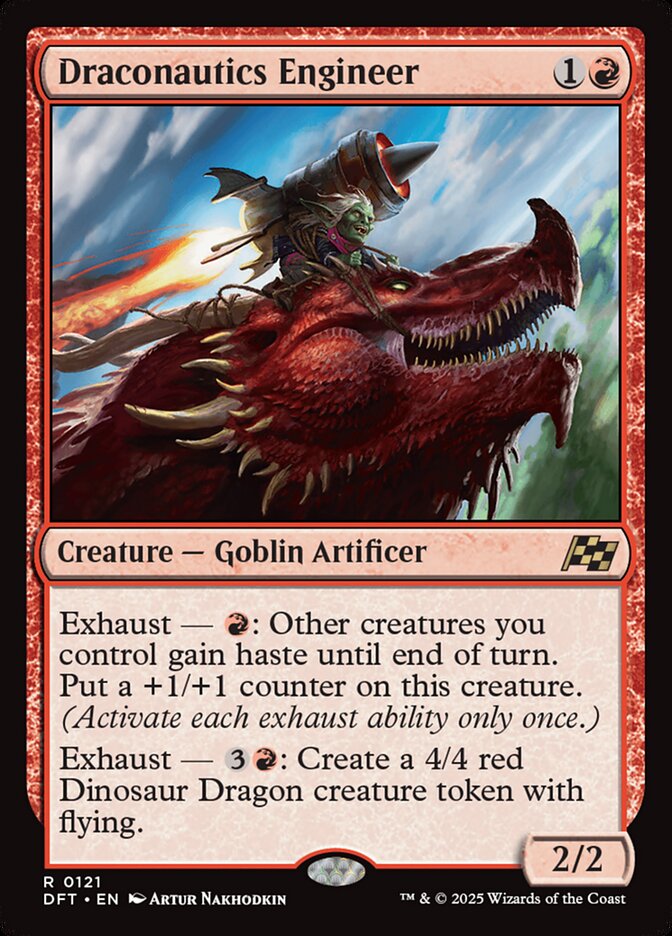 Engenheira Draconáutica / Draconautics Engineer - Magic: The Gathering - MoxLand