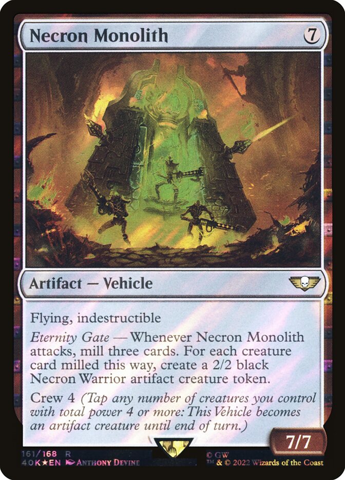 Monólito Necron / Necron Monolith - Magic: The Gathering - MoxLand