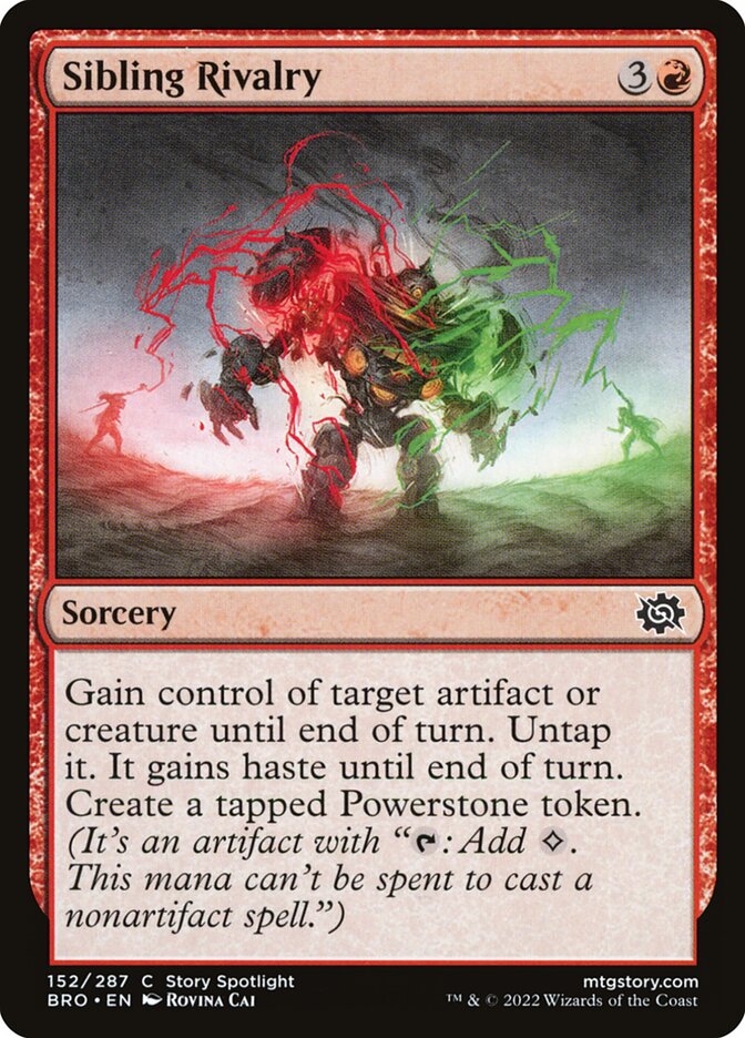 Rivalidade Fraterna / Sibling Rivalry - Magic: The Gathering - MoxLand