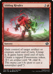 Rivalidade Fraterna / Sibling Rivalry - Magic: The Gathering - MoxLand