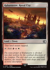 Rabanastre, Cidade Real / Rabanastre, Royal City - Magic: The Gathering - MoxLand