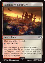 Rabanastre, Cidade Real / Rabanastre, Royal City - Magic: The Gathering - MoxLand