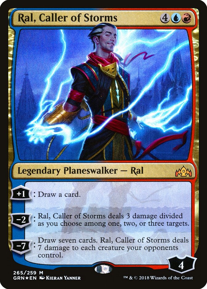 Ral, Invocador de Tempestades / Ral, Caller of Storms - Magic: The Gathering - MoxLand