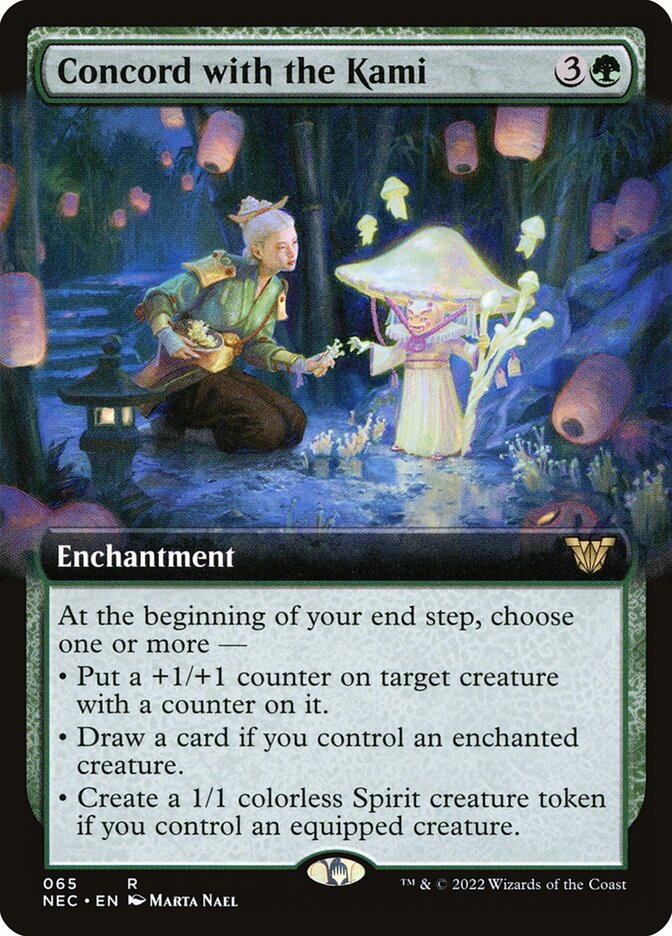 Concórdia com os Kami / Concord with the Kami - Magic: The Gathering - MoxLand