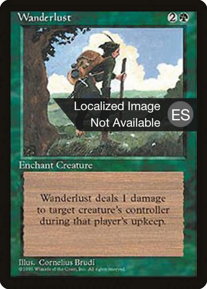 Anseio por Viagem / Wanderlust - Magic: The Gathering - MoxLand