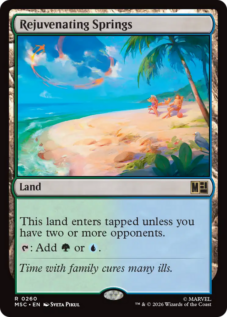 Fontes Rejuvenescedoras / Rejuvenating Springs - Magic: The Gathering - MoxLand