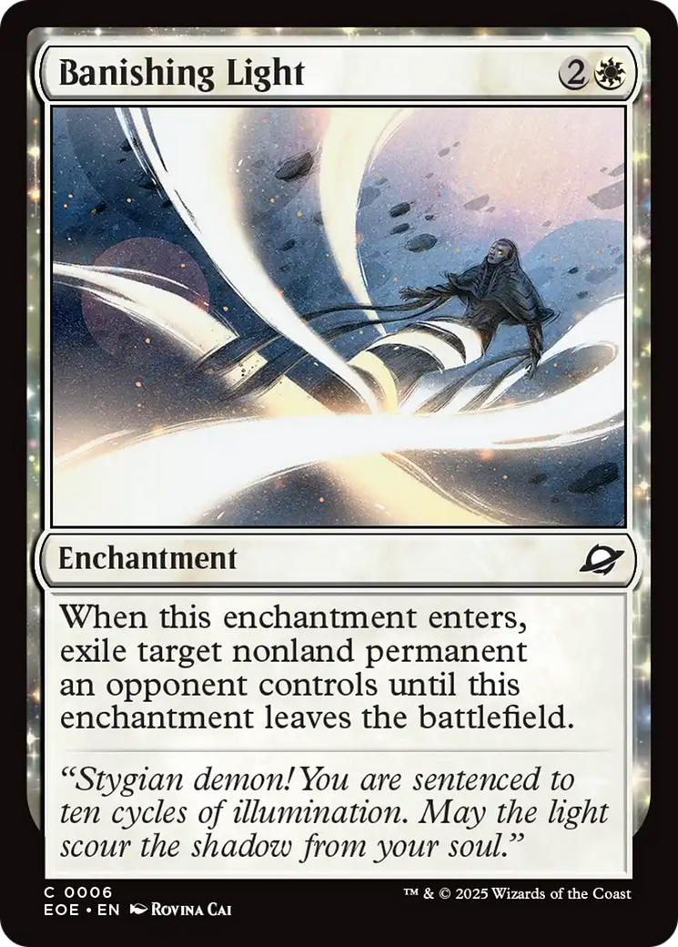 Luz Banidora / Banishing Light - Magic: The Gathering - MoxLand