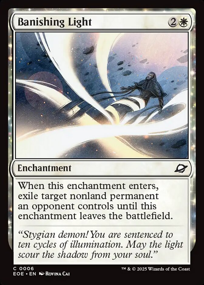 Luz Banidora / Banishing Light - Magic: The Gathering - MoxLand