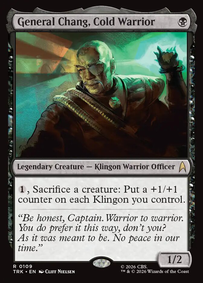 General Chang, Cold Warrior - Magic: The Gathering - MoxLand