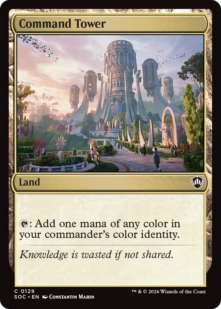 Torre de Comando / Command Tower - Magic: The Gathering - MoxLand