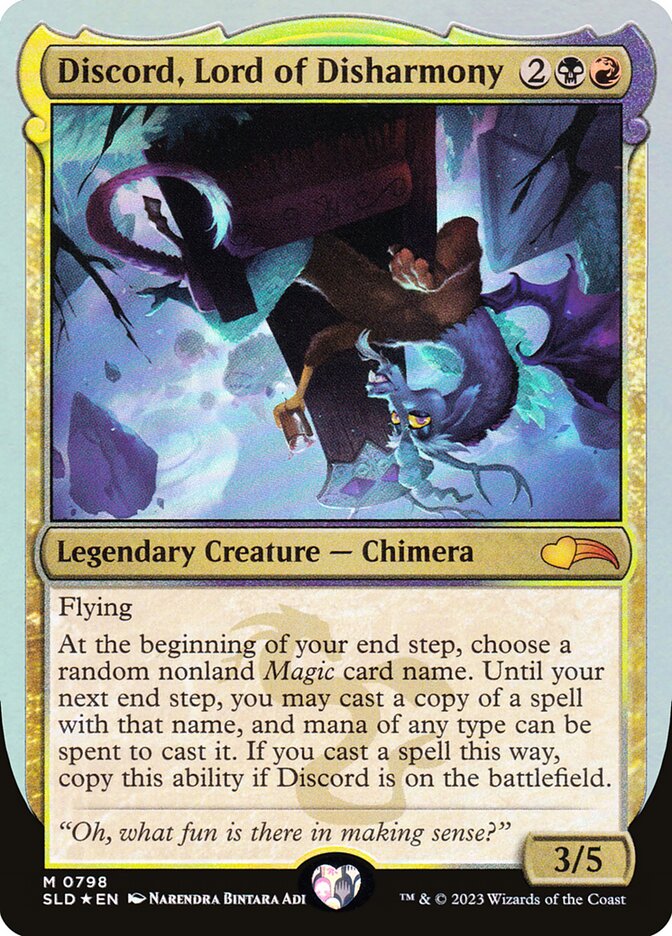 Discord, Lord of Disharmony - Magic: The Gathering - MoxLand
