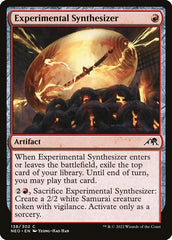 Sintetizador Experimental / Experimental Synthesizer - Magic: The Gathering - MoxLand