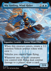 Mu Yanling, Ginete do Vento / Mu Yanling, Wind Rider - Magic: The Gathering - MoxLand