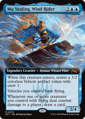 Mu Yanling, Ginete do Vento / Mu Yanling, Wind Rider - Magic: The Gathering - MoxLand