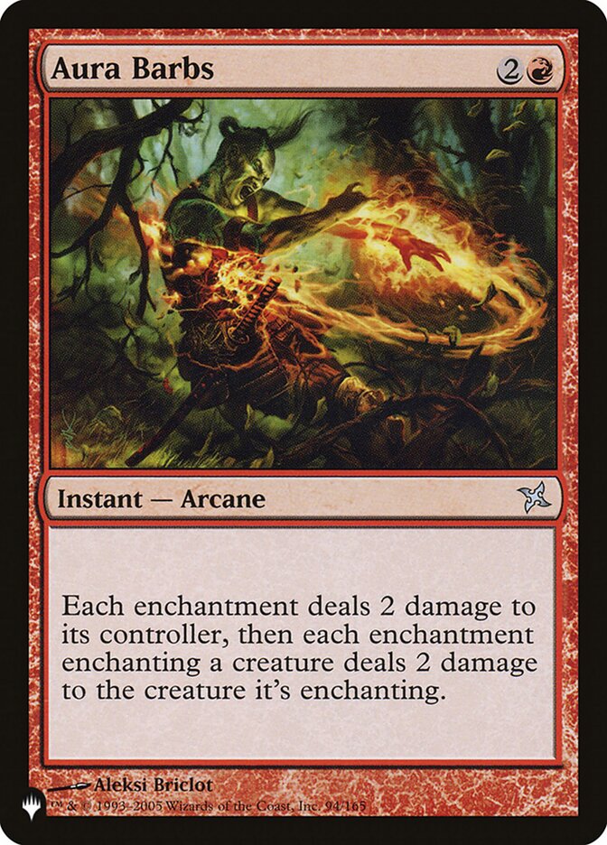 Farpas de Aura / Aura Barbs - Magic: The Gathering - MoxLand
