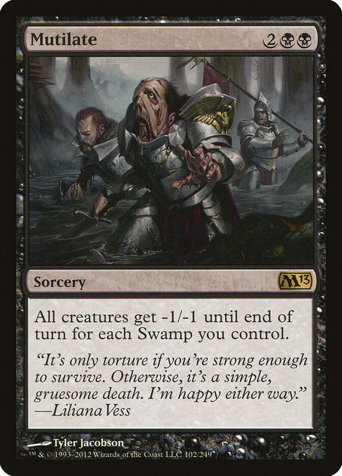 Mutilar / Mutilate - Magic: The Gathering - MoxLand