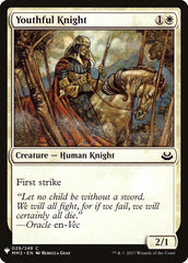 Jovem Cavaleiro / Youthful Knight - Magic: The Gathering - MoxLand