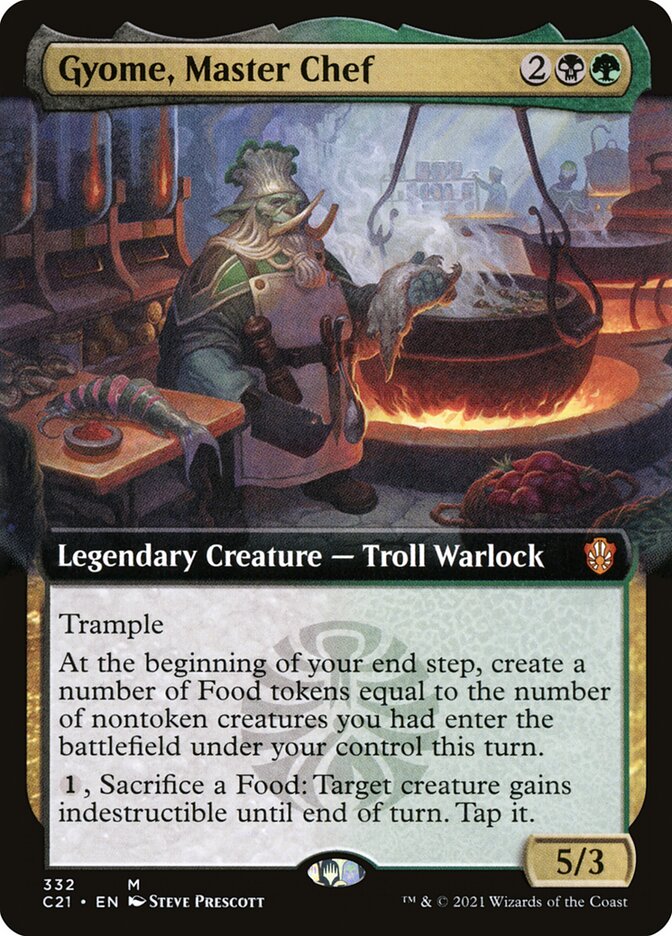 Gyome, Mestre Cuca / Gyome, Master Chef - Magic: The Gathering - MoxLand