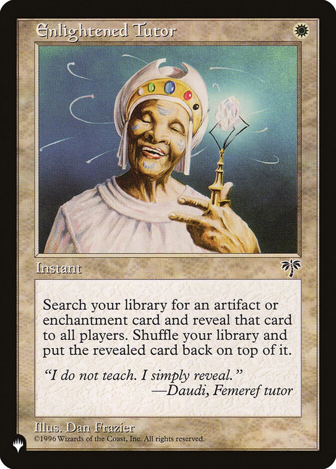 Tutor Esclarecido / Enlightened Tutor - Magic: The Gathering - MoxLand