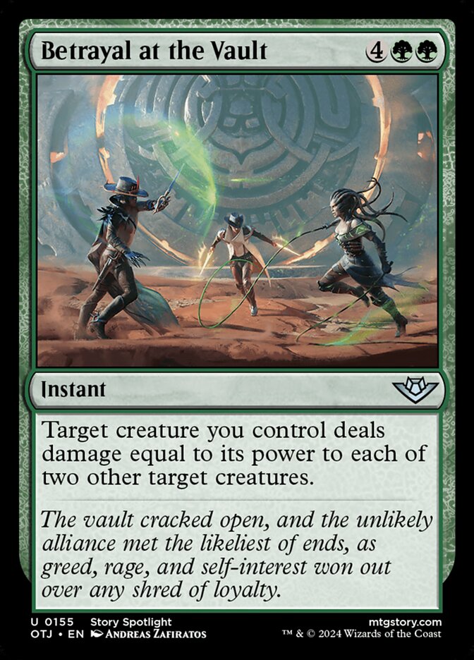 Traição no Cofre / Betrayal at the Vault - Magic: The Gathering - MoxLand