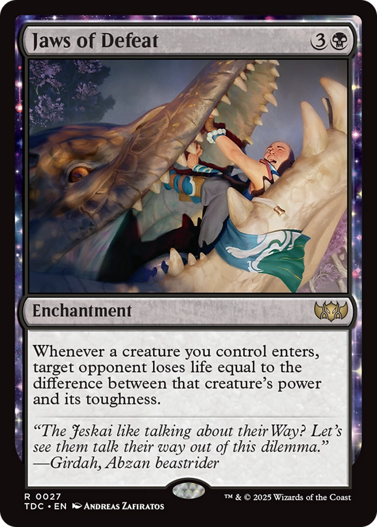 Jaws of Defeat - Magic: The Gathering - MoxLand