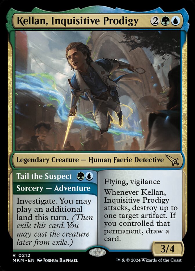 Kellan, Prodígio Curioso / Kellan, Inquisitive Prodigy - Magic: The Gathering - MoxLand