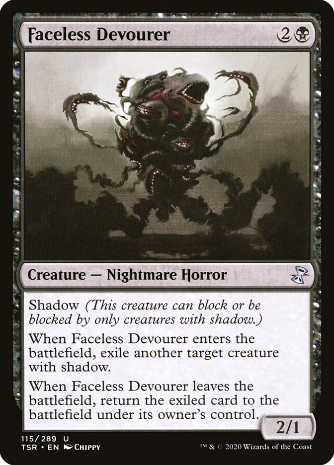 Devorador Sem Rosto / Faceless Devourer - Magic: The Gathering - MoxLand