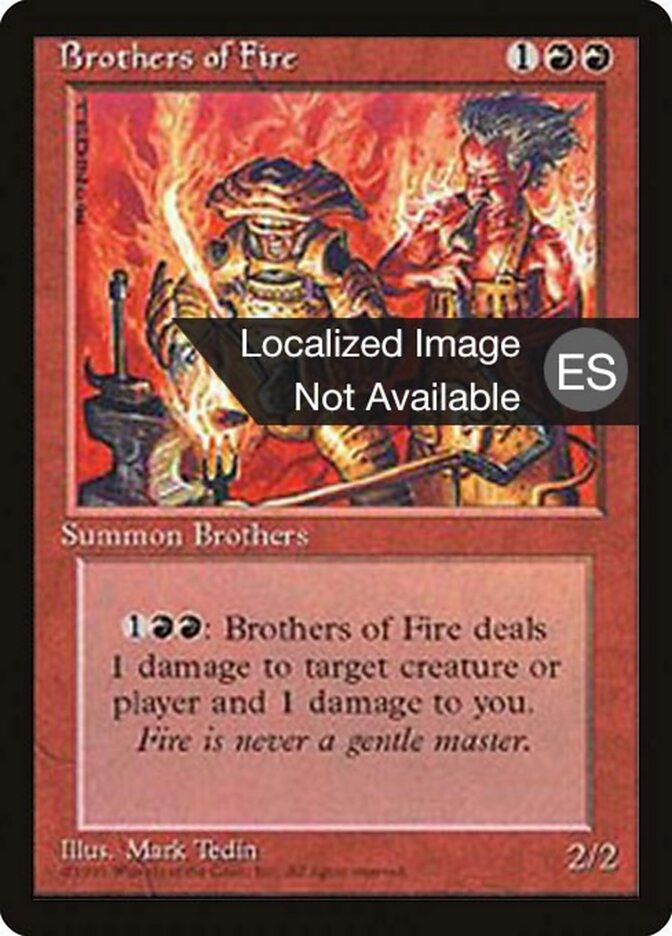Irmãos do Fogo / Brothers of Fire - Magic: The Gathering - MoxLand