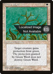 Defesa Verde / Green Ward - Magic: The Gathering - MoxLand