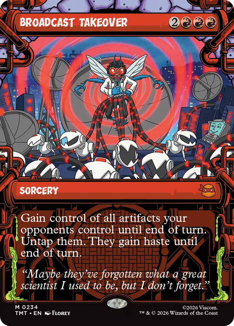 Broadcast Takeover - Magic: The Gathering - MoxLand