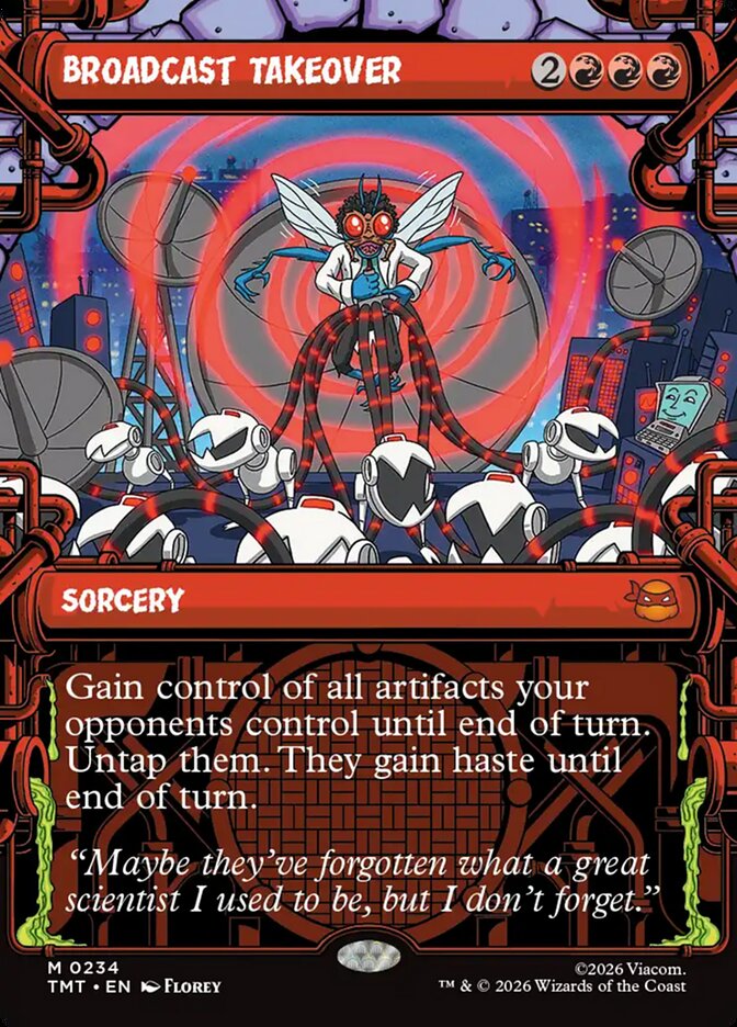 Broadcast Takeover - Magic: The Gathering - MoxLand