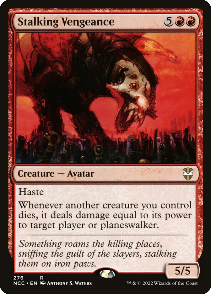 Vingança Perseguidora / Stalking Vengeance - Magic: The Gathering - MoxLand