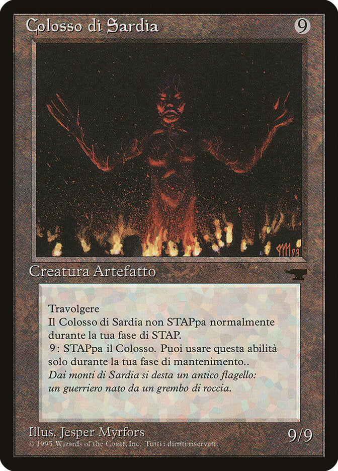 Colosso de Sardia / Colossus of Sardia - Magic: The Gathering - MoxLand