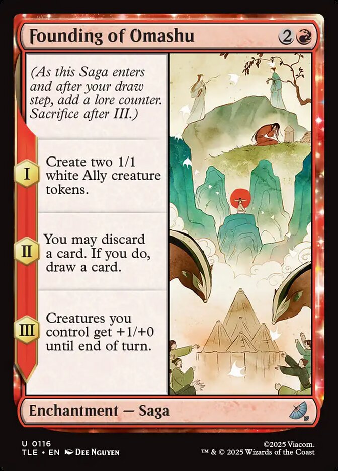 Fundação de Omashu / Founding of Omashu - Magic: The Gathering - MoxLand