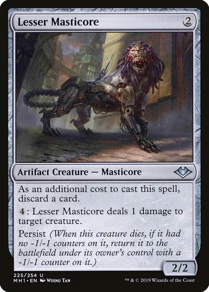 Mastícora Menor / Lesser Masticore - Magic: The Gathering - MoxLand