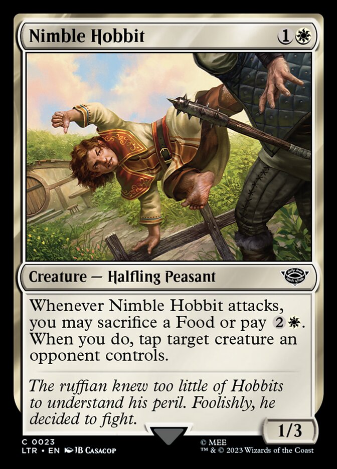 Hobbit Ágil / Nimble Hobbit - Magic: The Gathering - MoxLand