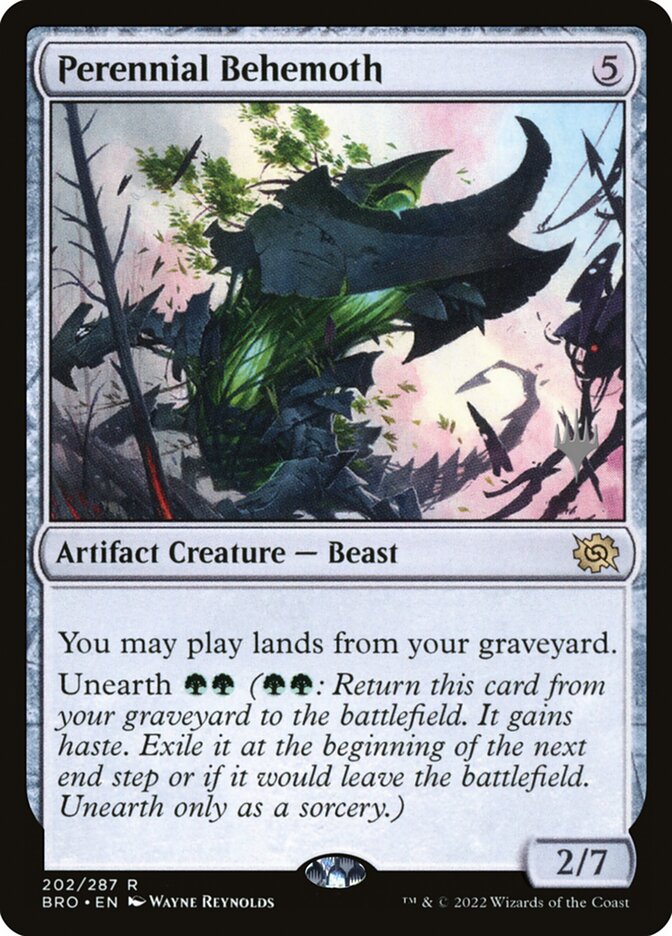 Behemoth Perene / Perennial Behemoth - Magic: The Gathering - MoxLand