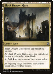 Portão do Dragão Negro / Black Dragon Gate - Magic: The Gathering - MoxLand