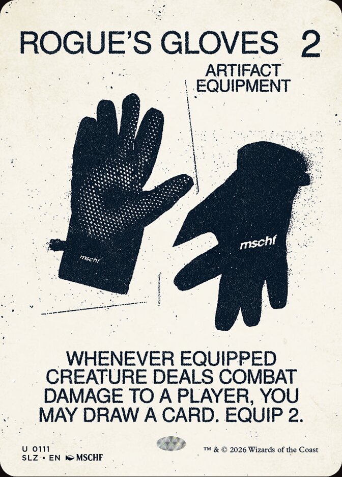 Luvas de Ladino / Rogue's Gloves - Magic: The Gathering - MoxLand