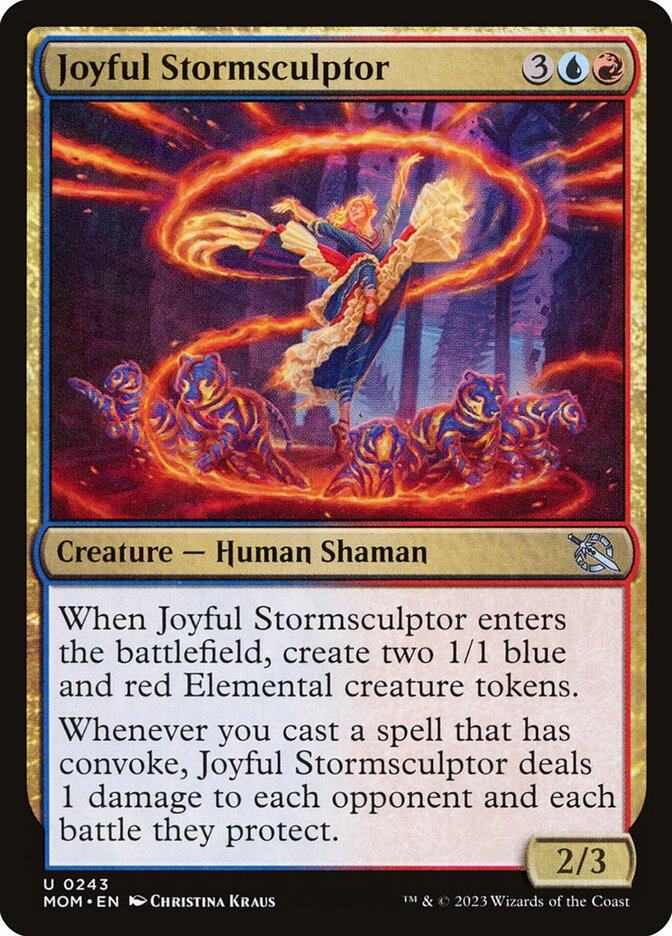 Escultora de Tempestade Alegre / Joyful Stormsculptor - Magic: The Gathering - MoxLand
