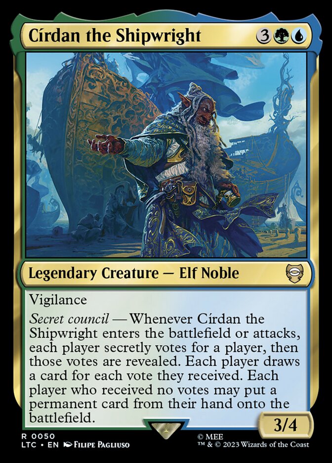Círdan, o Armador / Círdan the Shipwright - Magic: The Gathering - MoxLand