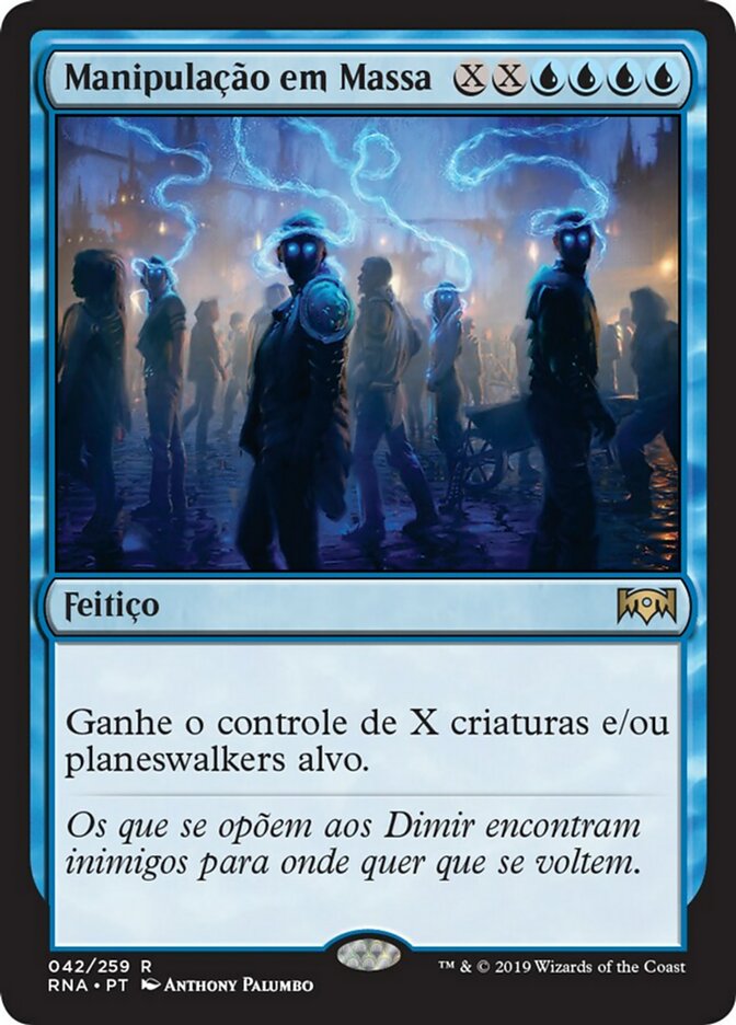 Manipulação em Massa / Mass Manipulation - Magic: The Gathering - MoxLand