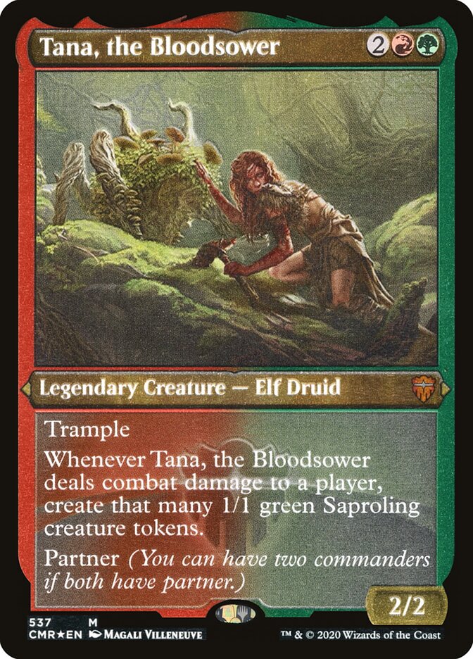 Tana, a Semeadora de Sangue / Tana, the Bloodsower - Magic: The Gathering - MoxLand