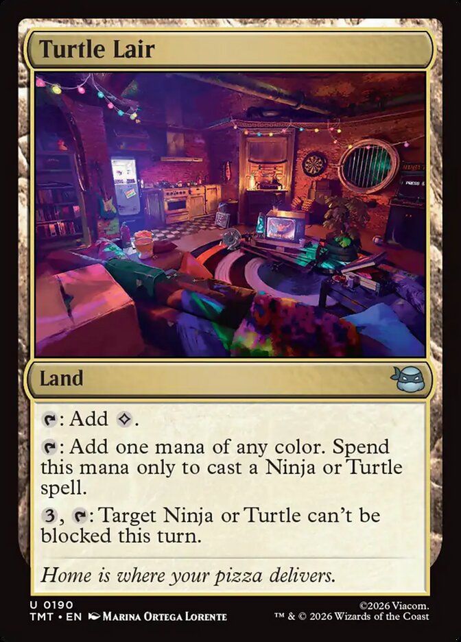 Turtle Lair - Magic: The Gathering - MoxLand