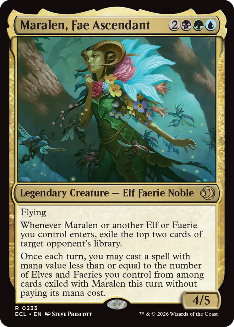 Maralen, Ascendente Fadina / Maralen, Fae Ascendant - Magic: The Gathering - MoxLand