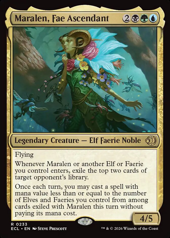 Maralen, Ascendente Fadina / Maralen, Fae Ascendant - Magic: The Gathering - MoxLand